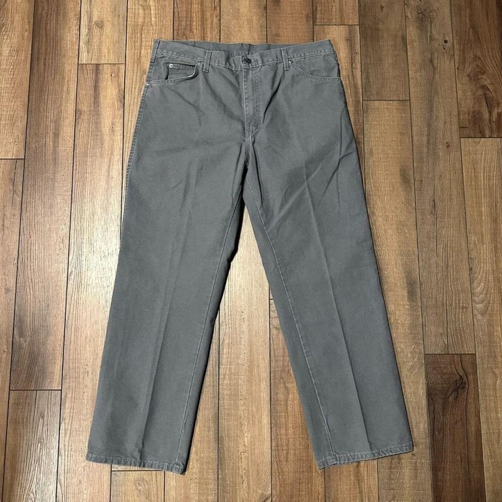 Vintage Dickies Gray Carpenter Jeans Men's 38 x‎ 30 Baggy Skater Workwear